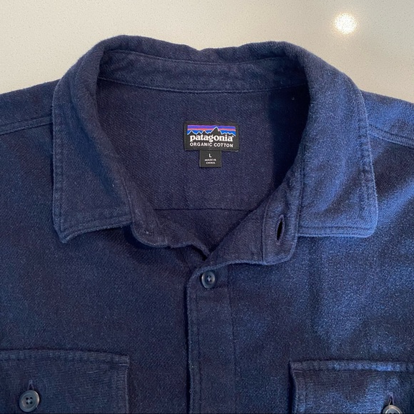 Patagonia Long-Sleeved Fjord Flannel Shirt - Picture 9 of 9